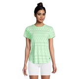 New Balance Women's Run Q Speed Jacquard T Shirt Front_Flat