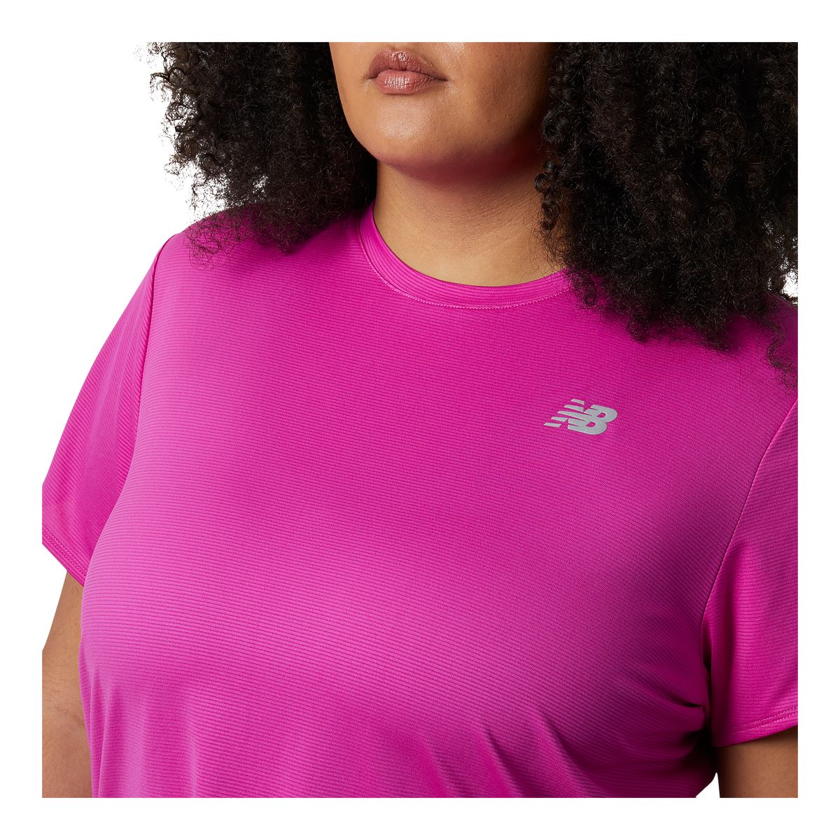New Balance Women's Plus Size Run Accelerate Graphic T Shirt