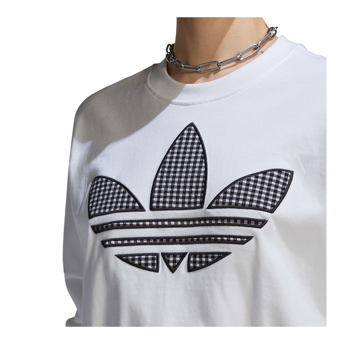 adidas Originals Women's Crewneck Sweatshirt, Loose Fit