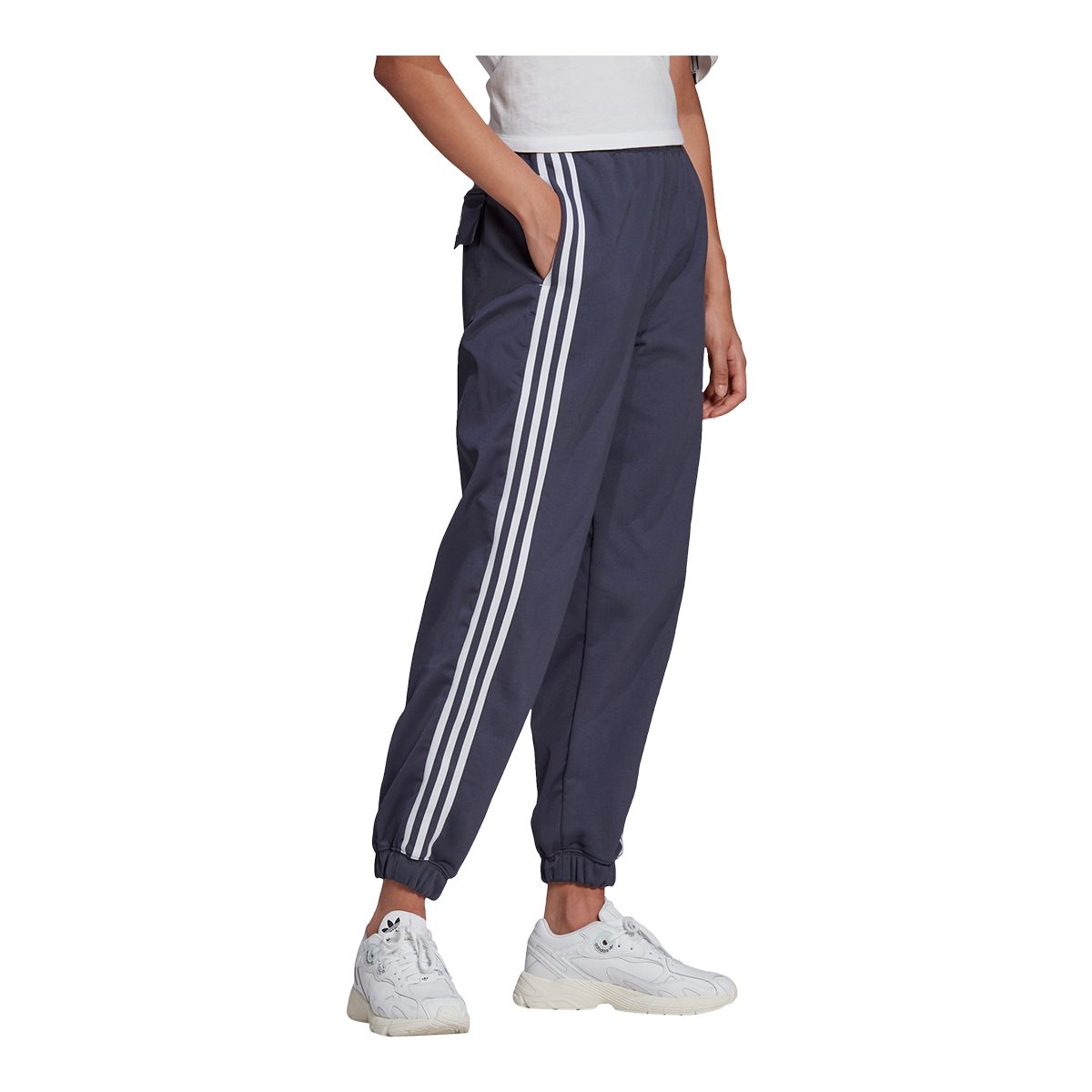 adidas Originals Women's Oversized Cuff Jogger Pants, Training, Gym, Loose Fit