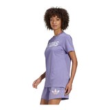 adidas Originals Women's Cotton Basketball T Shirt, Oversized Front_Angled_Left