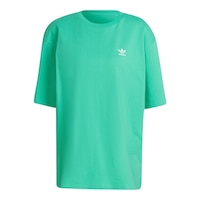adidas Originals Women's Graphic Cotton T Shirt, Loose Fit Front_Flat