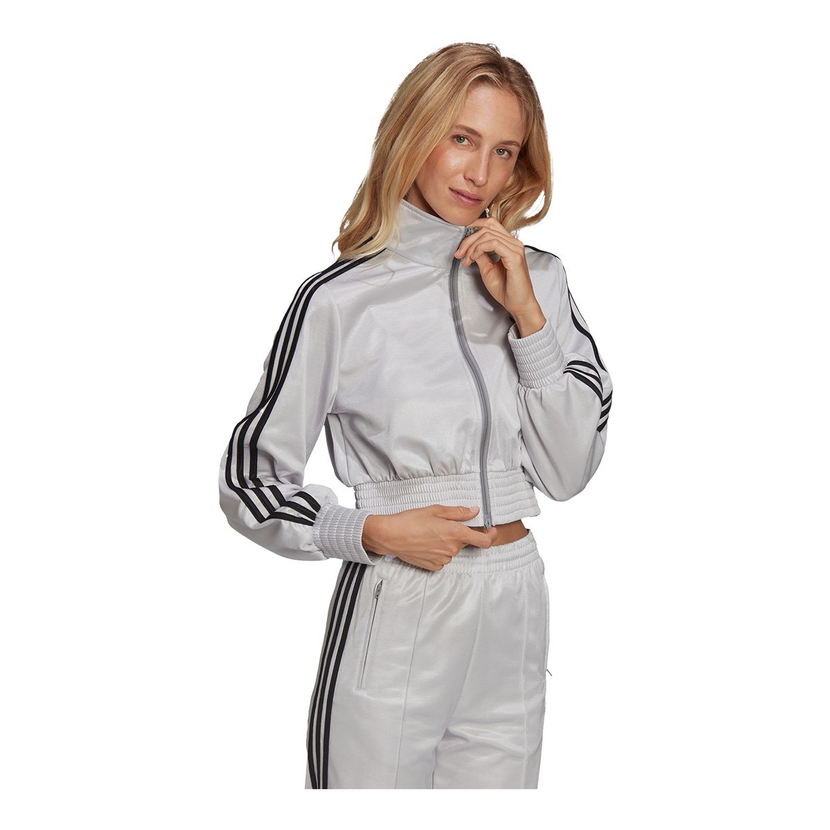 adidas Originals Women's Silver Track Jacket