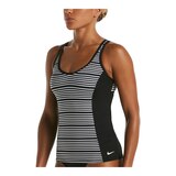 Nike Women's Keyhole Back Tankini Top Front_Angled_Left