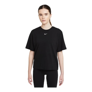 Nike Women's Essentials Boxy Cotton T Shirt, Relaxed Fit