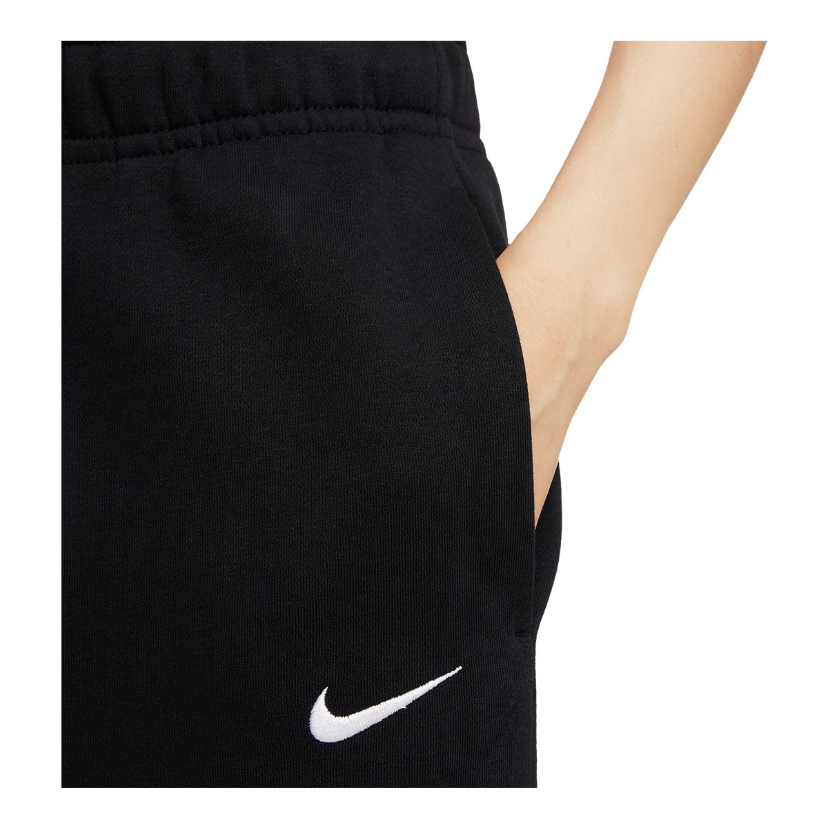 Nike Women's Collection Fleece Curve Pants, Casual, Lounge, High Rise