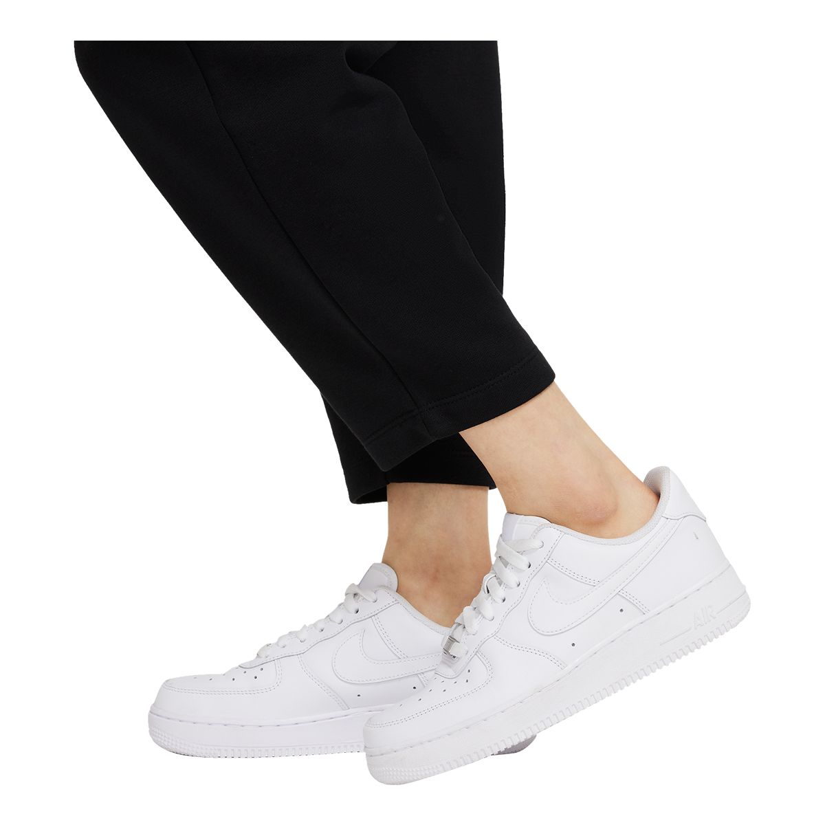 Nike Women's Collection Fleece Curve Pants, Casual, Lounge, High Rise