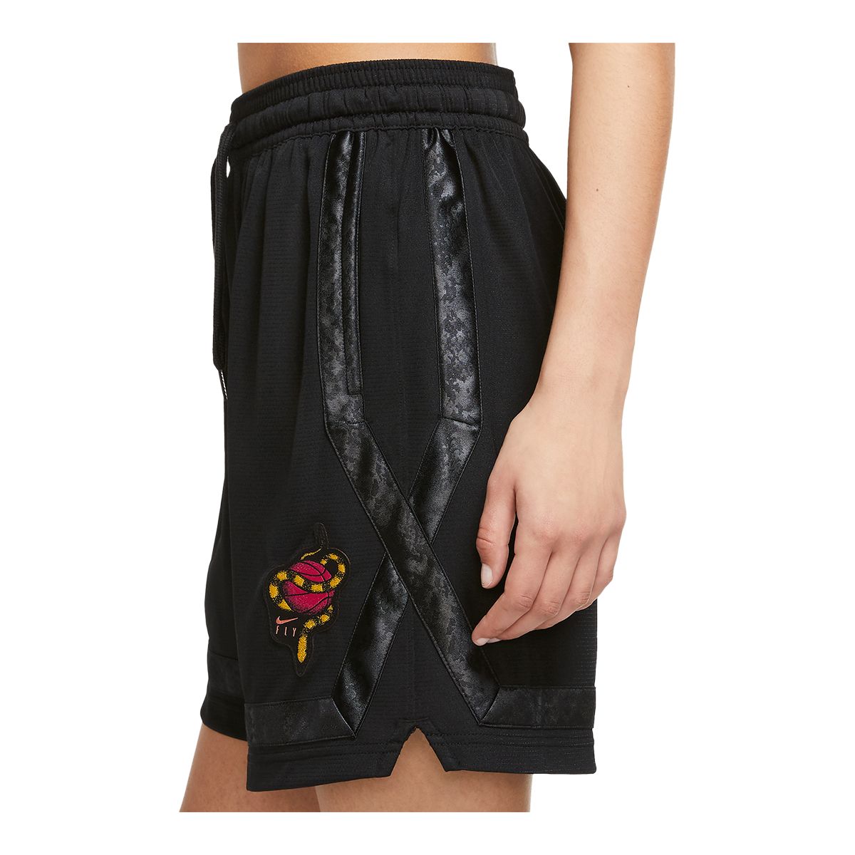 Nike Women's Basketball Fly Crossover Snake Shorts