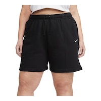Nike Women's Collection Fleece High Rise Shorts Front_Flat
