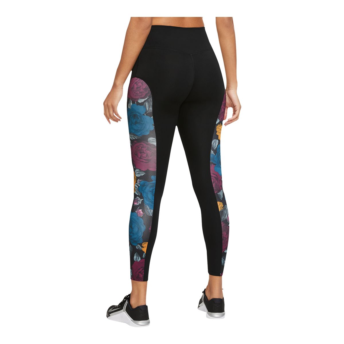 Nike Women's Icon Clash Floral One 7/8 Tights