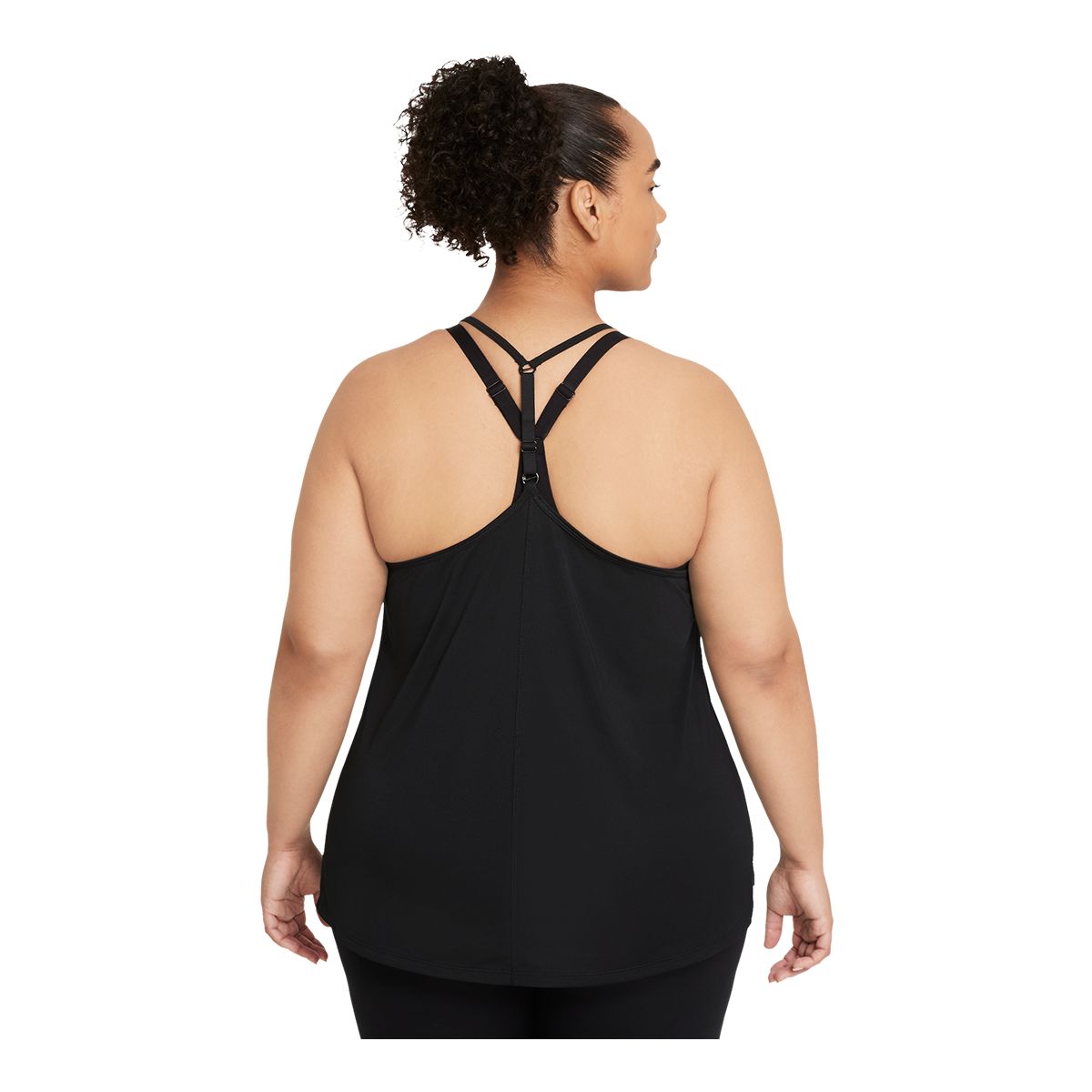 Nike Women's One Standard Elastika Tank Top, Sleeveless, Dri-FIT, Sports