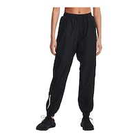 Under Armour Women's Rush Woven Pants, Training, Loose Fit, Lightweight Front_Flat