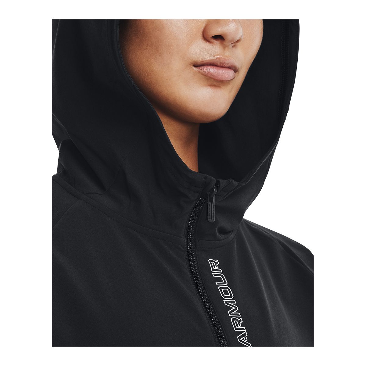 Under Armour Women's Full Zip Woven Hoodie : : Clothing, Shoes &  Accessories
