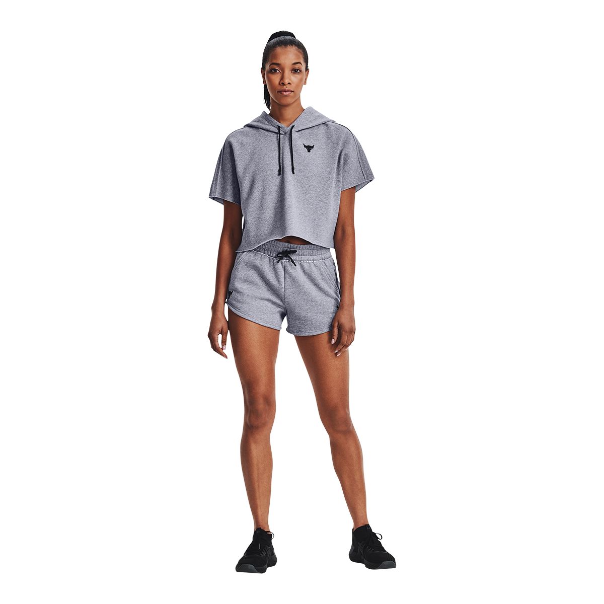 Under Armour Women's Project Rock Fleece Shorts