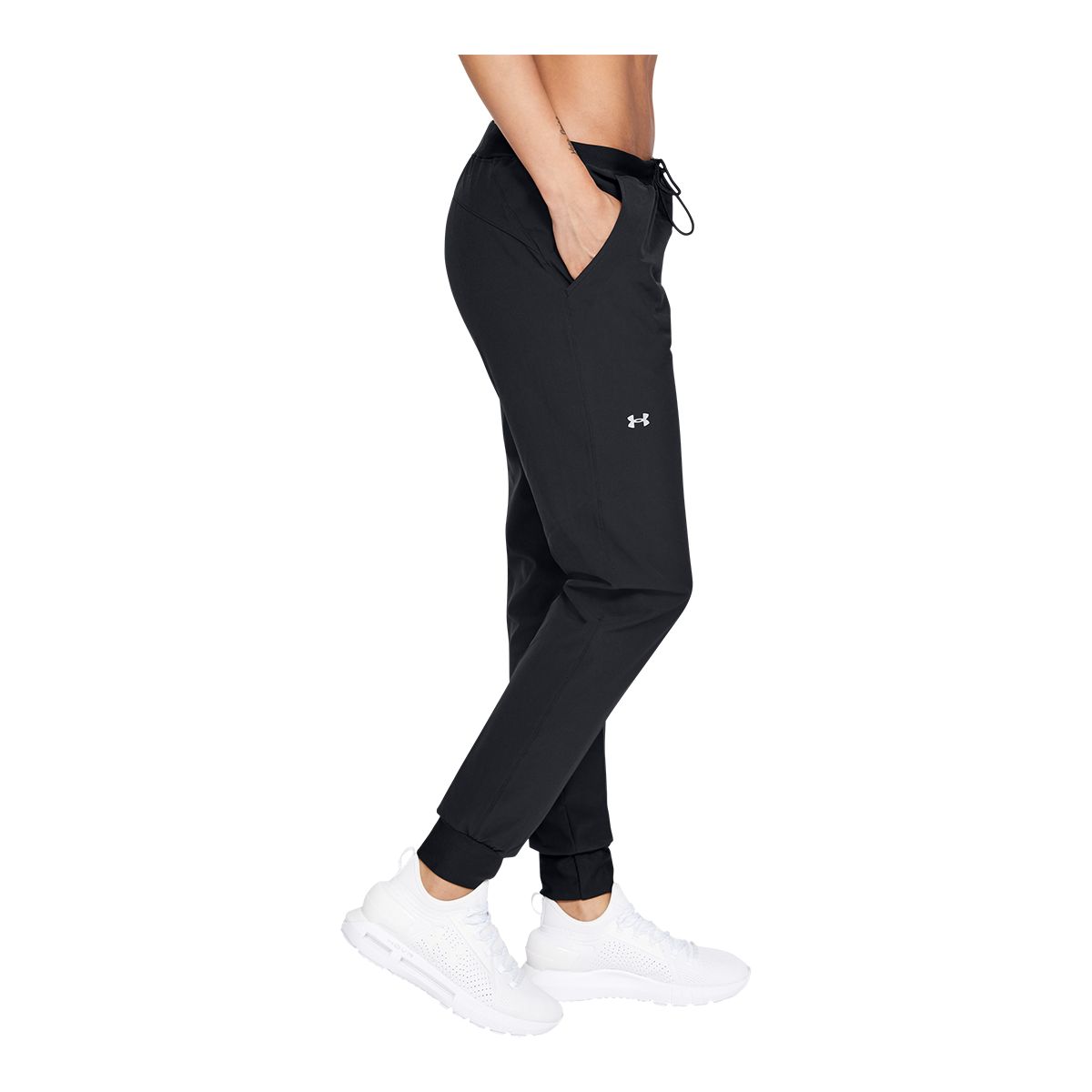 Under Armour Women's Sport Woven Pants, Training, Loose Fit