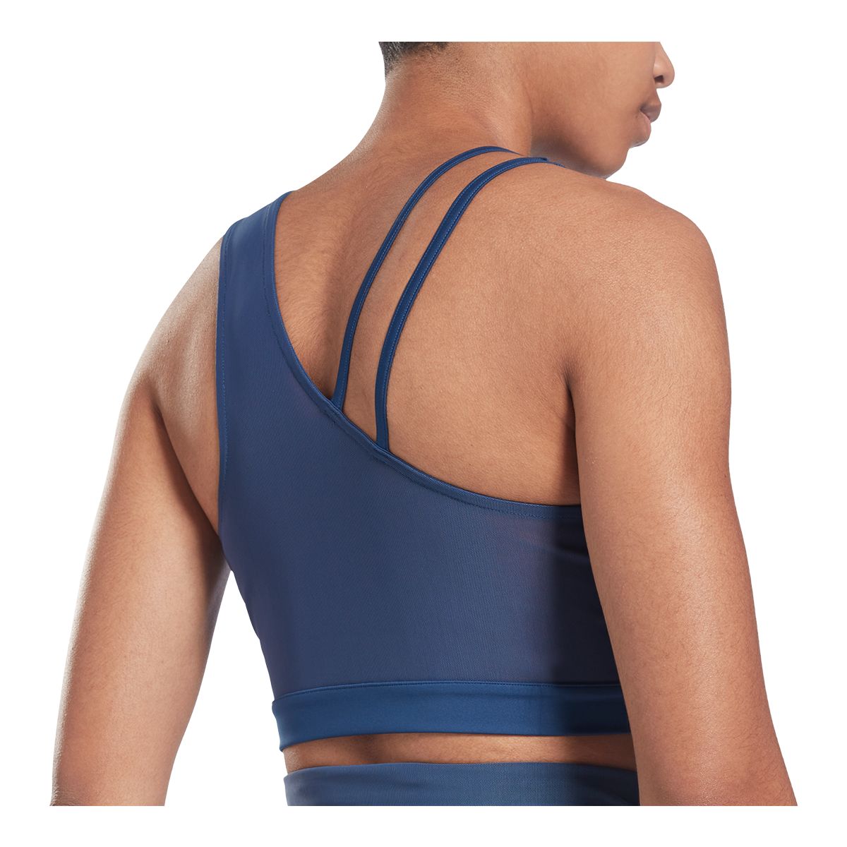 Reebok Women's Studio Lux Perform Crop Tank Top, Sleeveless, Sports
