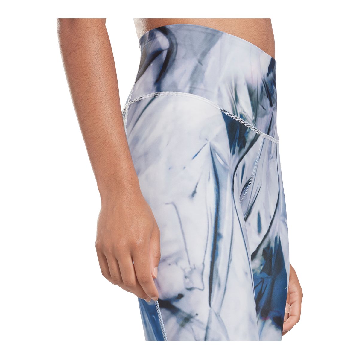 Reebok Women's Studio Lux All Over Print High Rise Tights