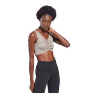 Reebok Women's Studio Crop Tank Top, Sleeveless, Sports Front_Angled_Right