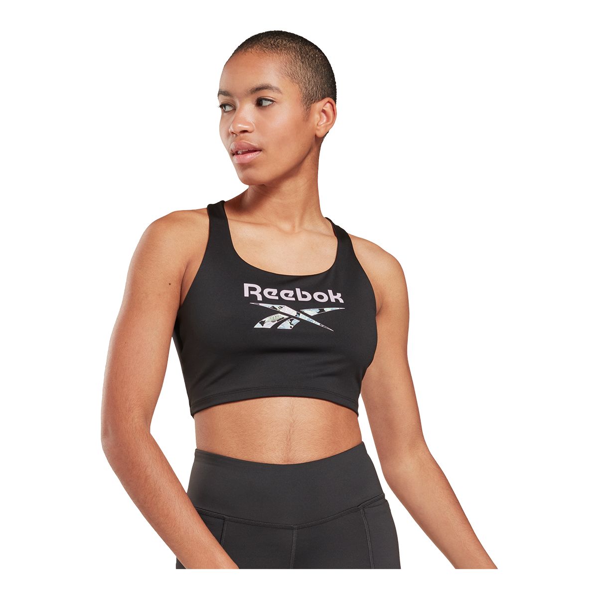 Reebok Women's Sports Bra, Low Impact, Yoga