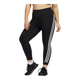 adidas Women's Plus Size Studio 7/8 Tights Front_Angled_Left