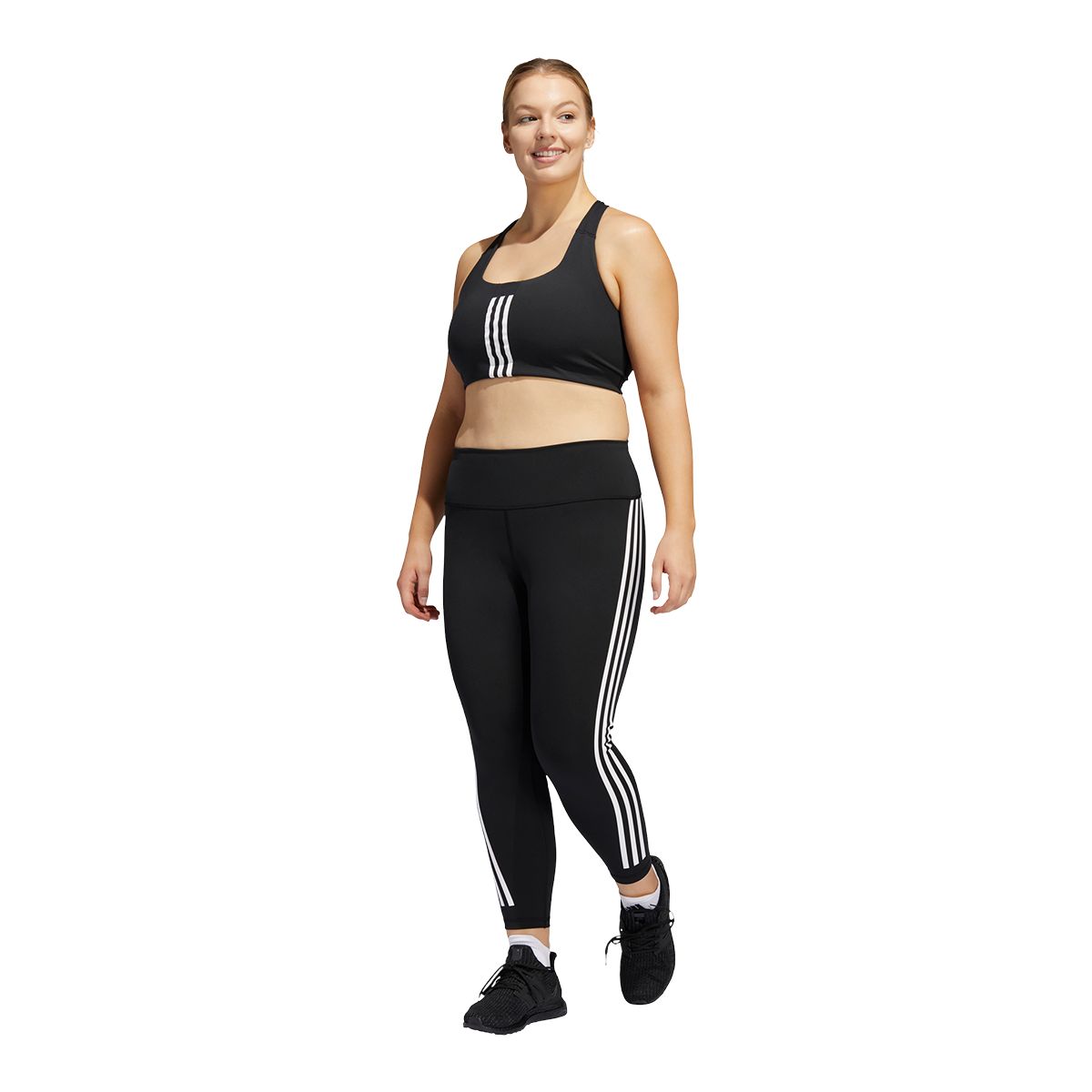 adidas Women's Plus Size Studio 7/8 Tights