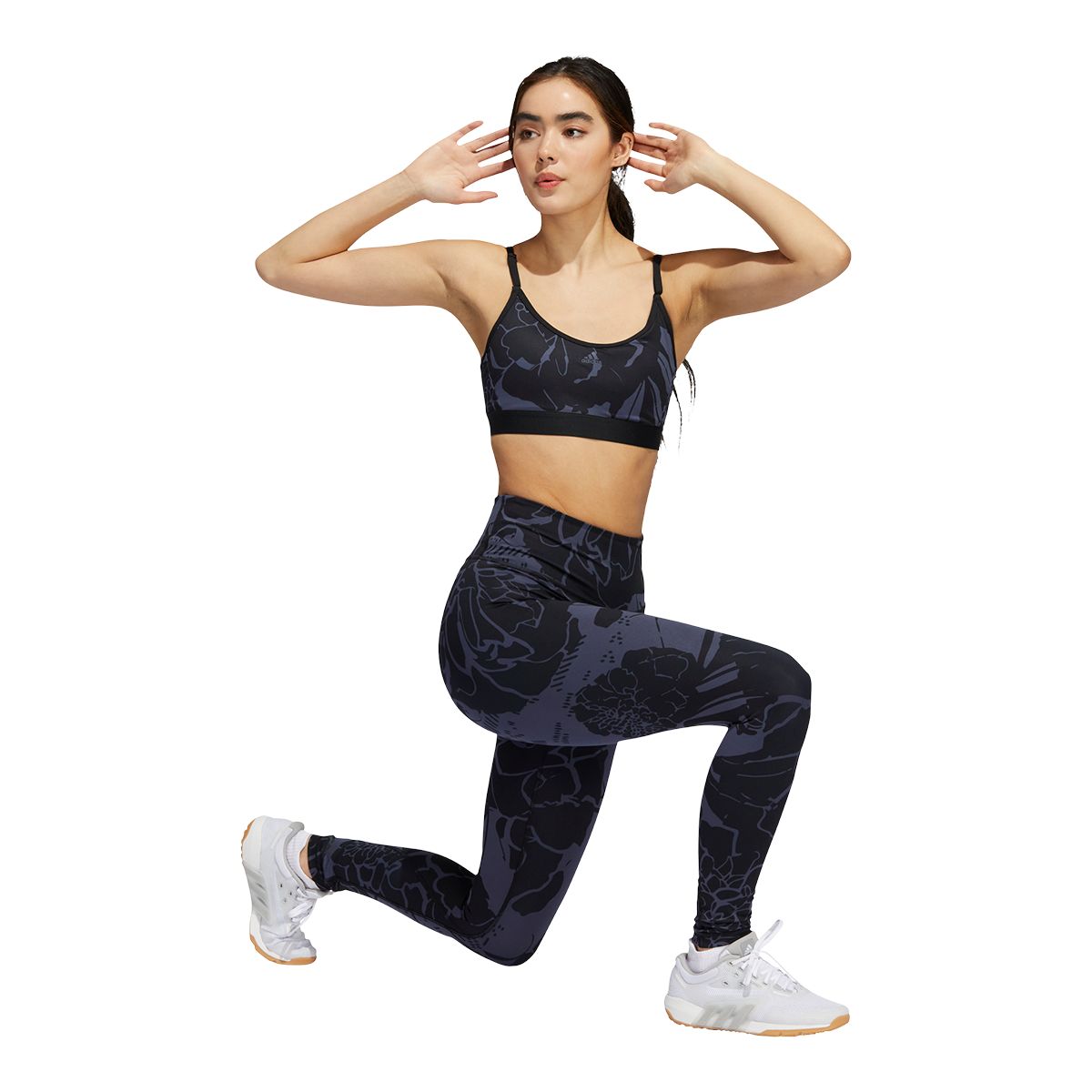 adidas Women's Studio Floral 7/8 Tights