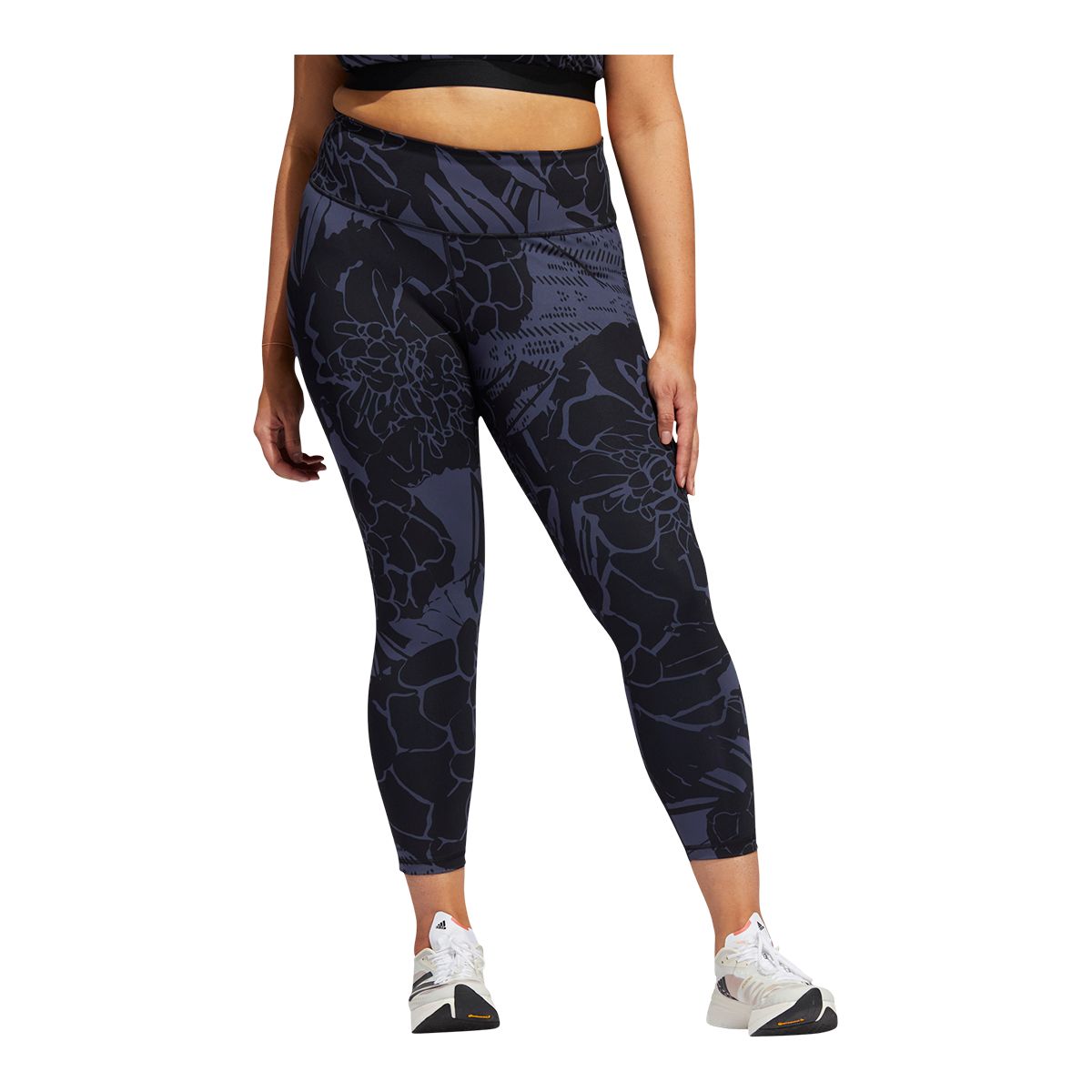 adidas Women's Studio Floral 7/8 Tights