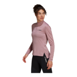adidas Women's MT Long Sleeve Half Zip Shirt Front_Angled_Left