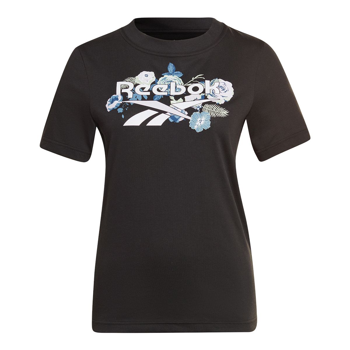 Reebok Women's Floral Cotton T Shirt