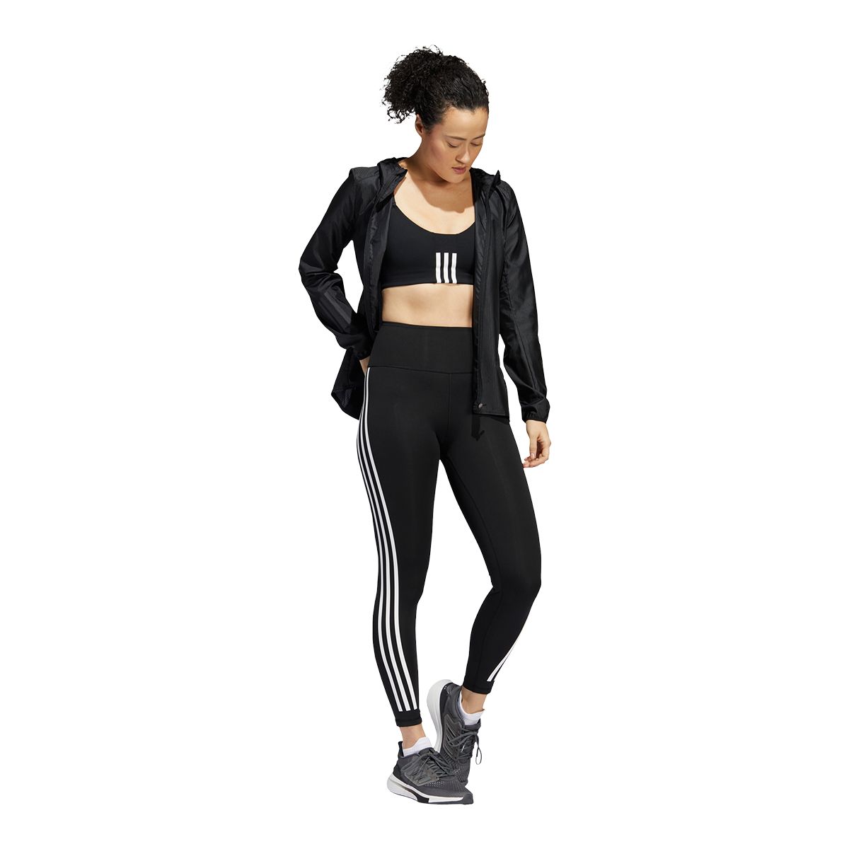 adidas Women's Plus Size Studio 7/8 Tights