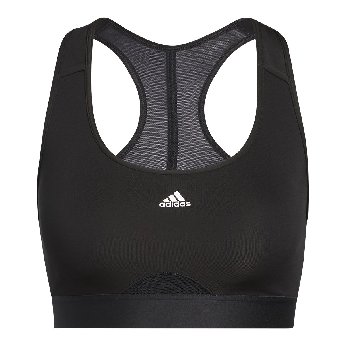 adidas Women's Powerreact Mid Sports Bra