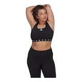 adidas Women's Powerreact Medium Techfit Sports Bra Front_Flat