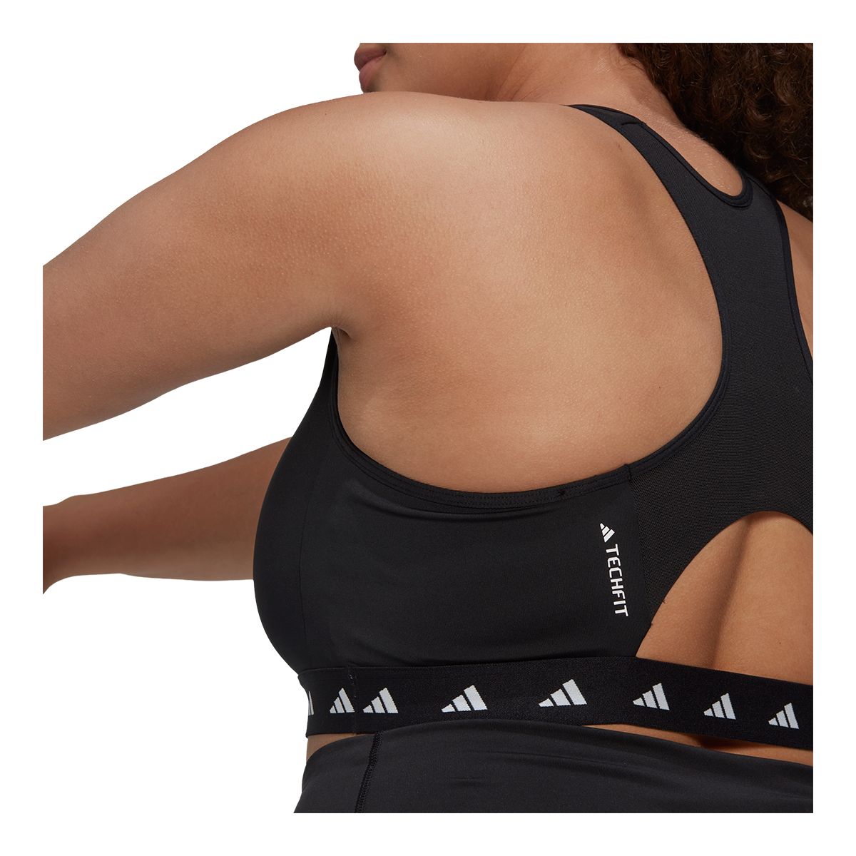 adidas Women's Powerreact Medium Techfit Sports Bra