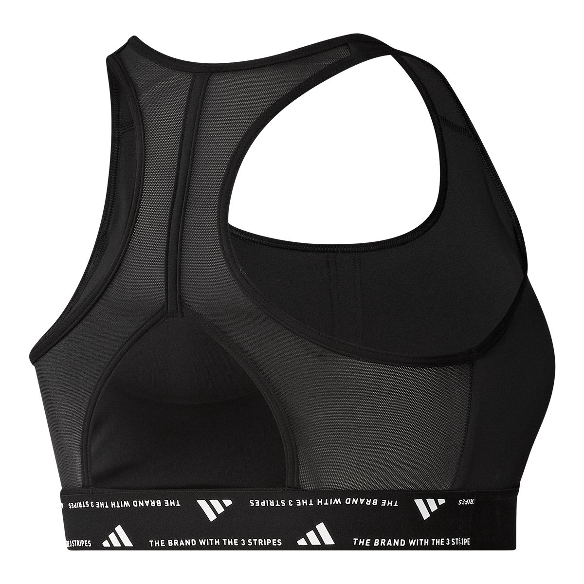 Adidas Graphic White & Black Sports Bra XL model DU1866 Athletic Apparel  Women’s