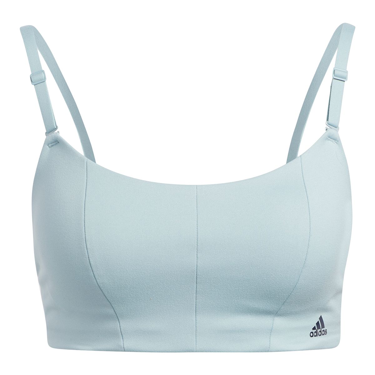 adidas Women's Studio Adjustable Sports Bra, Low Impact, Yoga