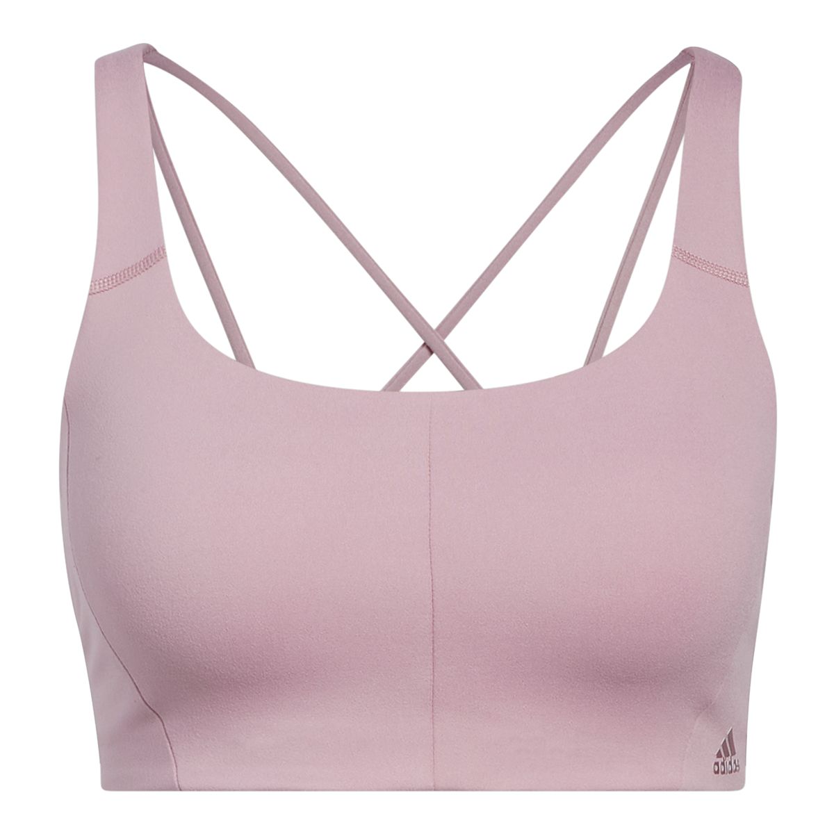 adidas Women's Studio Strappy Sports Bra, Medium Impact, Padded