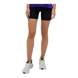 On Women's Run Sprinted Shorts Front_Flat