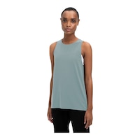 On Women's Active Tank Top, Relaxed Fit, Sleeveless, Sports Front_Three_Fourths_Angled_Left