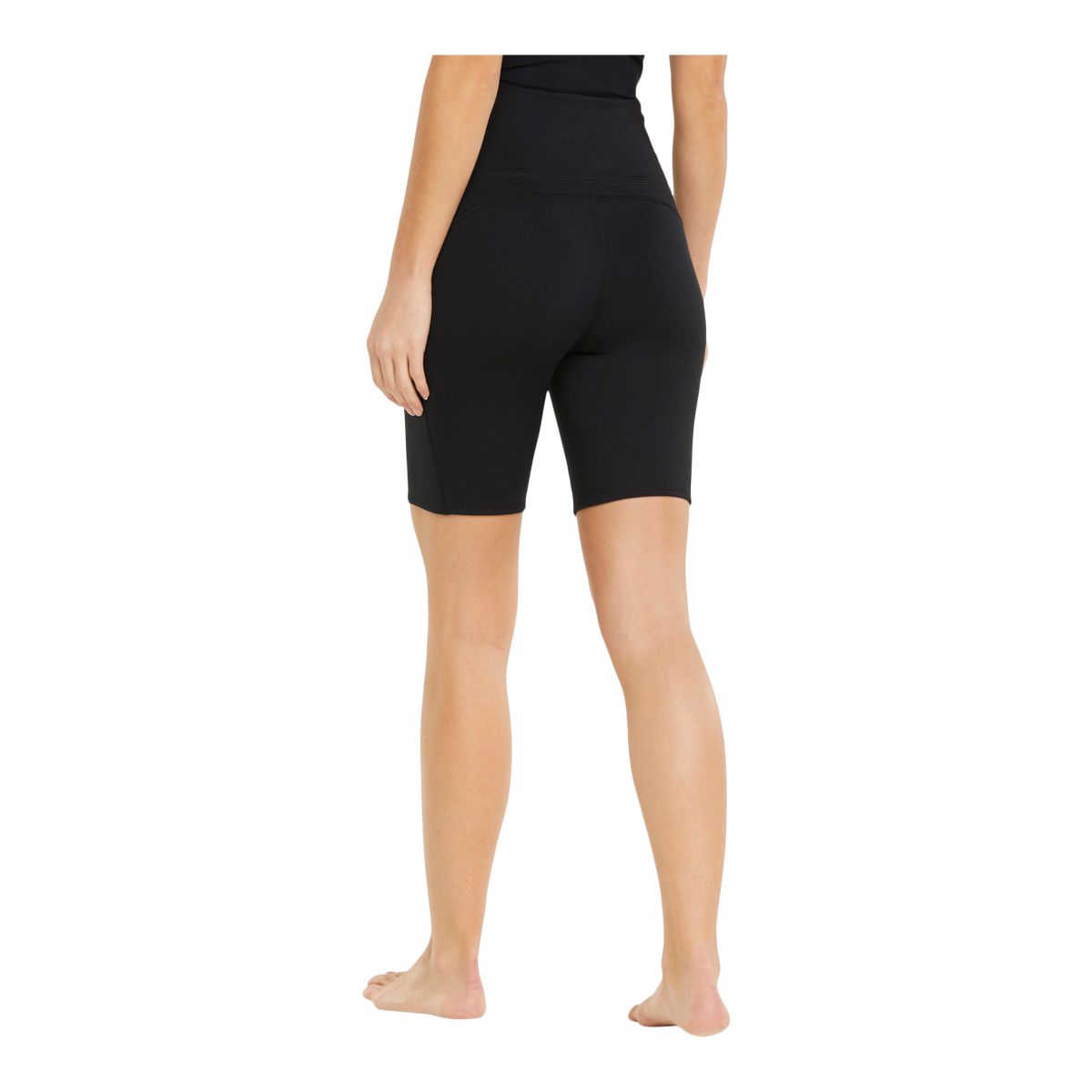 PUMA Women's Studio Rouched Bike Shorts