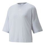 PUMA Women's Classics T Shirt, Plus Size Front_Angled_Left