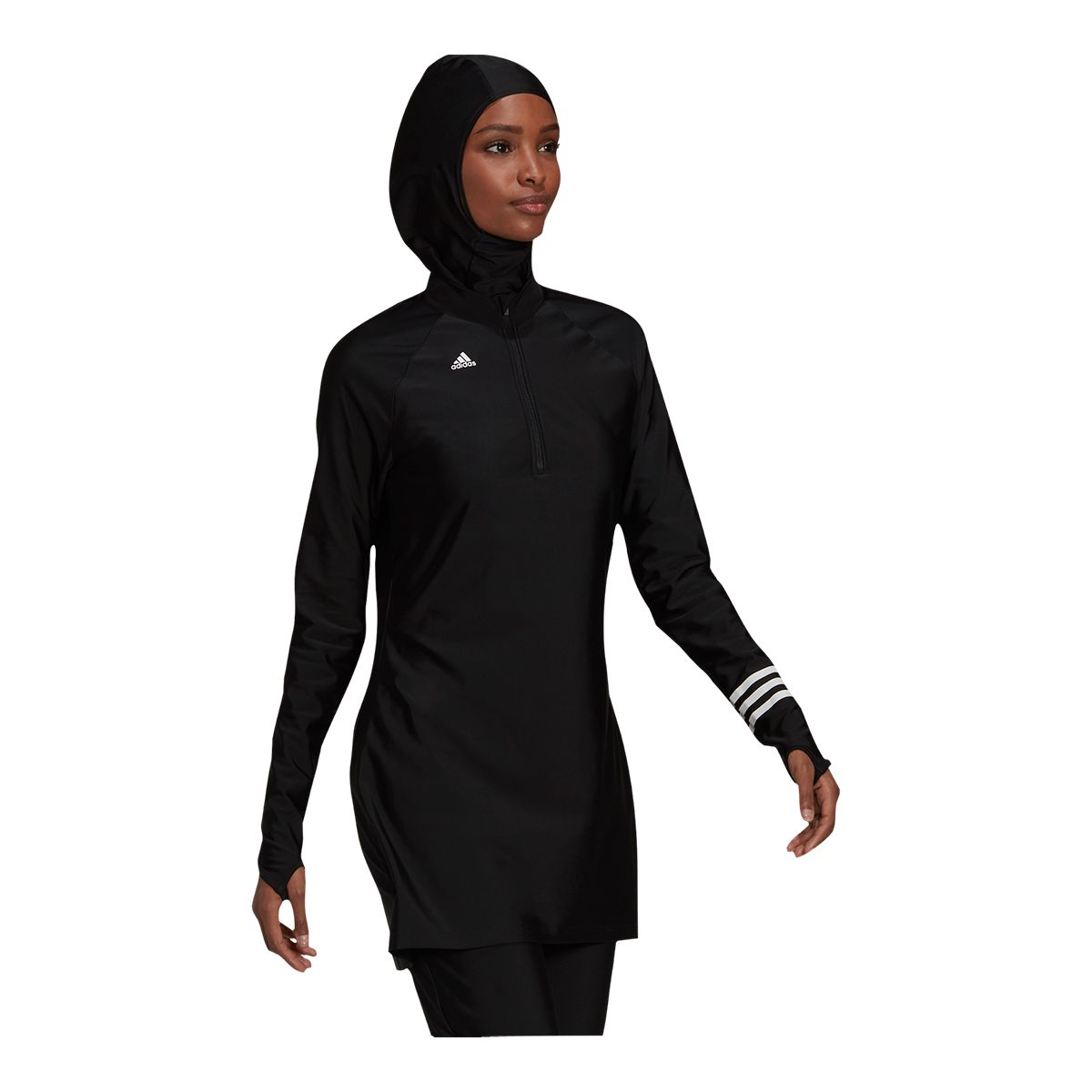 adidas Women's SH3.RO Long Sleeve Swim Tunic Top