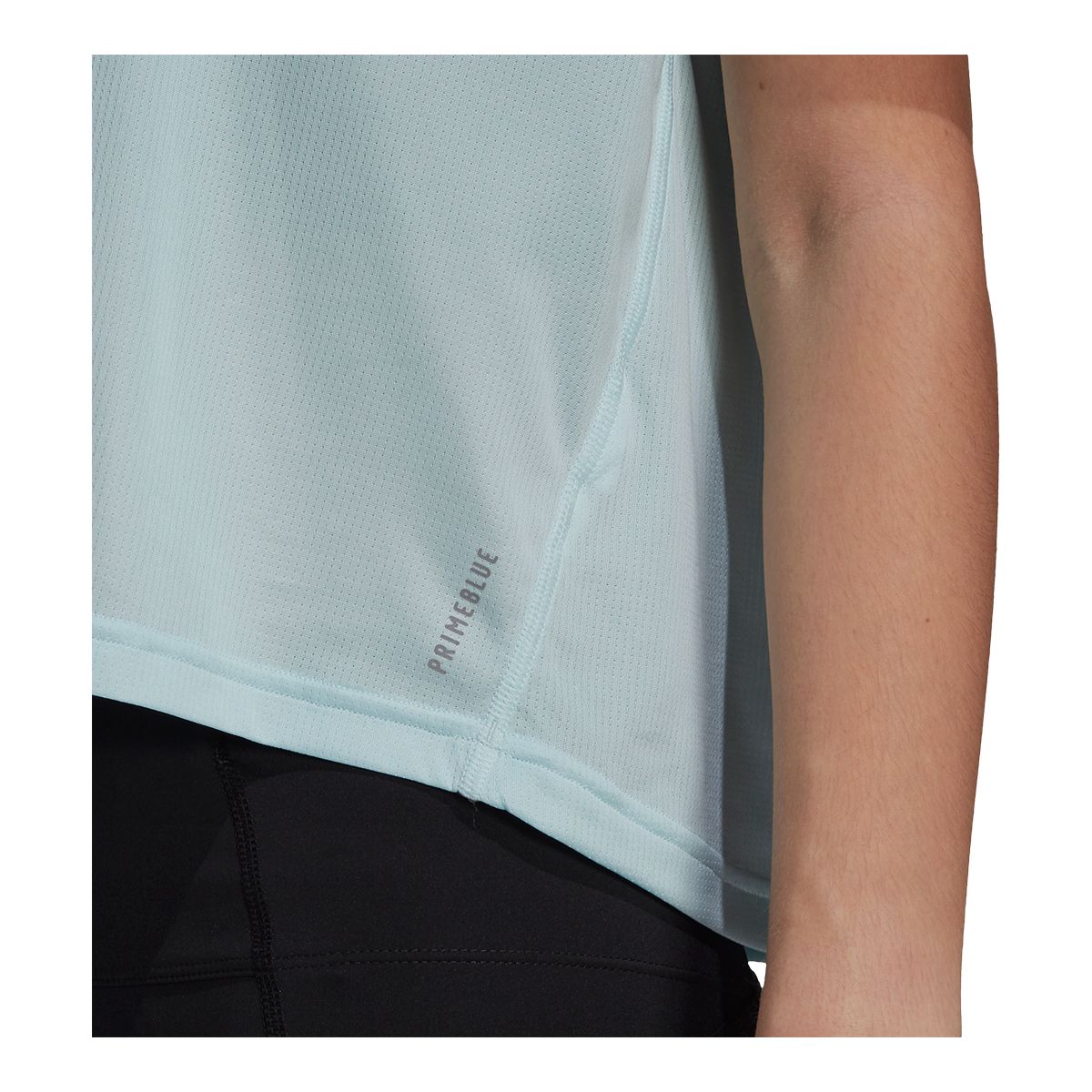 adidas Women's Run Prime Blue T Shirt