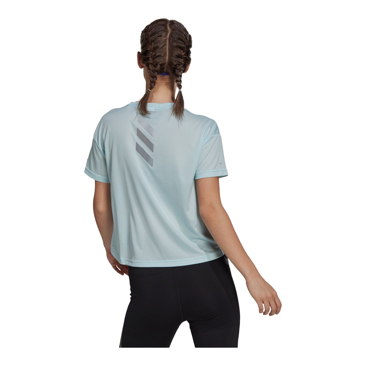adidas Women's Run Prime Blue T Shirt