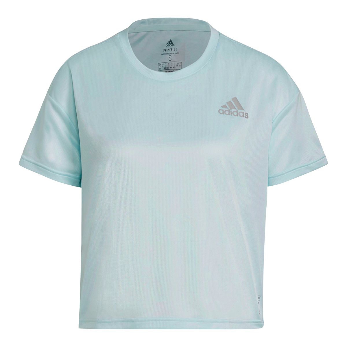 adidas Women's Run Prime Blue T Shirt