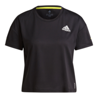adidas Women's Run Prime Blue T Shirt Front_Flat