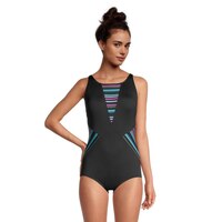 Gabar Women's High Neck One Piece Swimsuit/Bathing Suit, Sport, Tummy Control Front_Flat