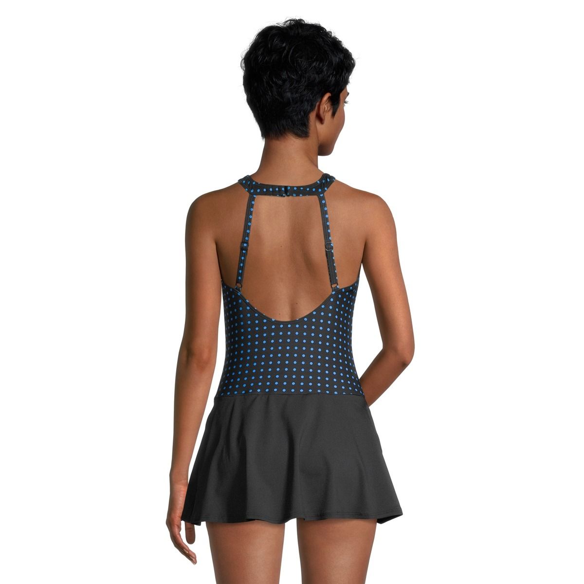 Gabar Women's High Neck Swim Dress One Piece Swimsuit/Bathing Suit, Sport, Tummy Control