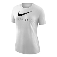 Nike Women's Softball Logo T Shirt Front_Three_Fourths_Angled_Left