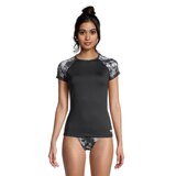 ROXY Women's Basic Rashguard T Shirt Front_Flat