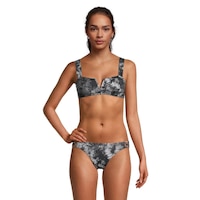 Roxy Women's Love The Vanuatu Swimsuit Bikini Top, Beach Front_Flat